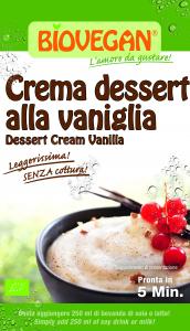 Dessert cream Vanilla no cooking, ORGANIC